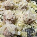 じゅんともた's cooksnap of when they made フライパンで包まないシュウマイ.