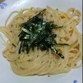 ミドリ５５'s cooksnap of when they made たっぷり使った明太クリームパスタ.