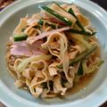 ばたみそーぱん☆'s cooksnap of when they made 豆腐干の中華和え.