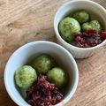 ぺえす's cooksnap of when they made 【よもぎから作る】モチモチ♪よもぎ団子.