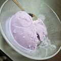 凌大mama's cooksnap of when they made 紫いもアイス.