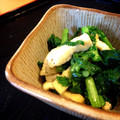 bambibell's cooksnap of when they made 大根葉と油揚げの煮浸し.