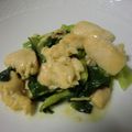 peaなっつ's cooksnap of when they made チンゲンサイと鶏のオイスターソース炒め.