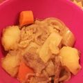 yana！'s cooksnap of when they made 甘さひかえめ☆めんつゆで簡単肉じゃが.