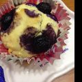 メイコ☆'s cooksnap of when they made ブルーベリーとクリームチーズのマフィン.