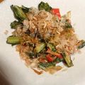 堕天使M's cooksnap of when they made 大根の葉のカニカマ炒め.