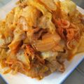 まり808's cooksnap of when they made 旨味たっぷり豚キムチ.