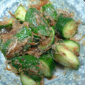 myukitty's cooksnap of when they made 箸休め♡きゅうりのおかか梅和え.