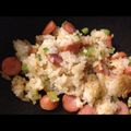 やたん's cooksnap of when they made 大根の葉っぱチャーハン！！.