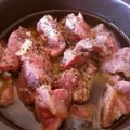 まりち♪'s cooksnap of when they made 塩麹漬け砂肝のオイル煮（アヒージョ）.