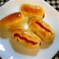 ユズモ's cooksnap of when they made *ＨＢで♡王道ソーセージパン*.