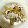ななぞぅ's cooksnap of when they made ねぎマヨ豚丼.