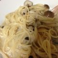 ゆうむさん's cooksnap of when they made 超簡単☆フライパン１つでクリームパスタ♡.