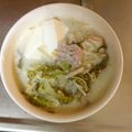 シマキス's cooksnap of when they made ☆豚と豆腐と水菜de豆乳鍋風スープ☆.