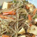 ホワカピ's cooksnap of when they made 厚揚げ☆もやしひき肉あん.
