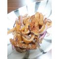 たいちゃ〜ん's cooksnap of when they made 楽ウマ！いか天の味噌だれ焼き♡.