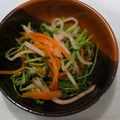 shizkan's cooksnap of when they made もやしと豆苗のナムル.