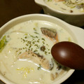 な～ぁ's cooksnap of when they made サーモンと白菜ときのこのスープ.