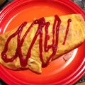 がみきち's cooksnap of when they made もやしとひき肉のオムレツ❤.