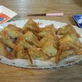 万作子's cooksnap of when they made 子どもと作るにら揚げワンタン.