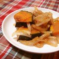 narimimama's cooksnap of when they made 鶏肉とかぼちゃの甘辛炒め.
