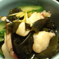 kota77's cooksnap of when they made タコとキュウリとワカメの酢の物.