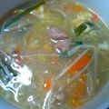 カクレポロジリ's cooksnap of when they made 具だくさんのトロトロ中華スープ.
