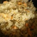 kyakkya's cooksnap of when they made 簡単におこげまで楽しめる鮭と舞茸ご飯♪.