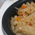 ★明日美★'s cooksnap of when they made しめじとごぼうの炊き込みごはん.