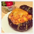 ayaco_nm's cooksnap of when they made ぼっちゃんかぼちゃのまるごとグラタン.