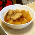 クラウン1121's cooksnap of when they made 甘くて美味し〜い、ブリ大根♪.