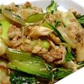 miremo's cooksnap of when they made 舞茸・チンゲン菜・玉ねぎ　オイスター炒め.