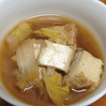 risapple25's cooksnap of when they made 白菜と厚揚げの煮物★我が家の味へと★.