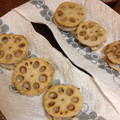 たぁキング's cooksnap of when they made 蓮根の挟み焼き.