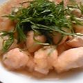 pinkpoet's cooksnap of when they made めんつゆで！鶏肉のさっぱりおろし煮.