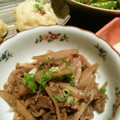 めつじ's cooksnap of when they made 牛肉とごぼうのしぐれ煮.