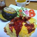まみスけ's cooksnap of when they made ハロウィン☆かぼちゃの肉詰め.