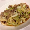 takefumi98's cooksnap of when they made 豚肉、キャベツ、エリンギのオイスター炒め.