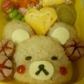 がっぱ's cooksnap of when they made リラックマ 可愛い 簡単 人気 キャラ弁.