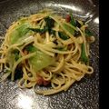 mayumily's cooksnap of when they made 昆布茶でパスタ.