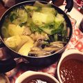 まゆちゅー's cooksnap of when they made 鶏もも肉と絹ごし豆腐と長ねぎの３点鍋.