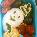 LUPIN３'s cooksnap of when they made キャラ弁♪ハロウィン☆おばけミッキー♪.