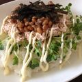 りえままさん's cooksnap of when they made 納豆☆つゆだくツナマヨわさびぶっかけ飯.