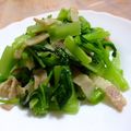 ななぐくん's cooksnap of when they made にんにく風味がおぃしぃ小松菜炒め♪.