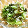 月見なっとう's cooksnap of when they made もずく酢で簡単酢の物.