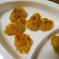 はじめmama's cooksnap of when they made 離乳食　カボチャとニンジンのお焼き.
