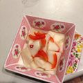 znooti's cooksnap of when they made あっさりカブの漬け物❁.