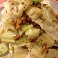 にきちゃっぴ−'s cooksnap of when they made キャベツと胡桃のレモンバター炒め.
