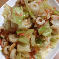 ちびた777's cooksnap of when they made キャベツとちくわの桜えび和え.