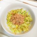 あかさかみずか's cooksnap of when they made にんにくポテトの☆香ばしツナキャベツ.